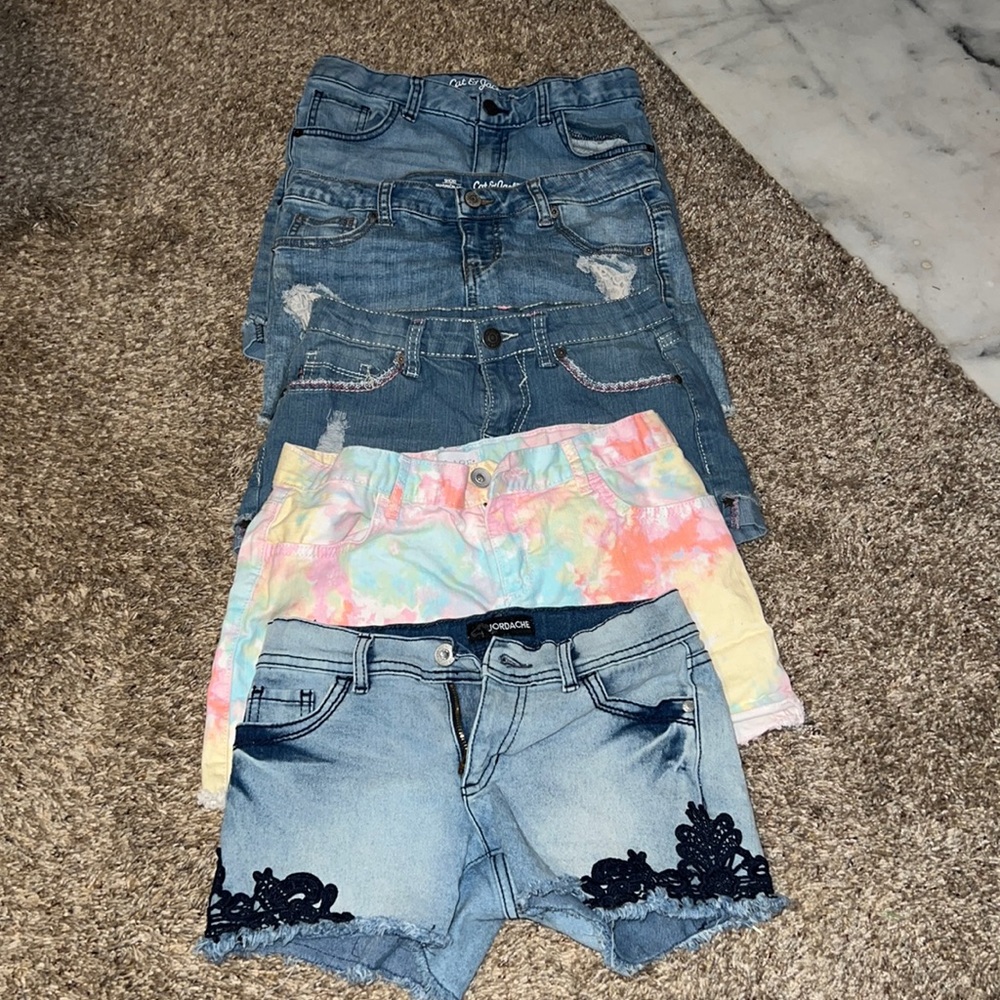 5 Pair of Girls Shorts